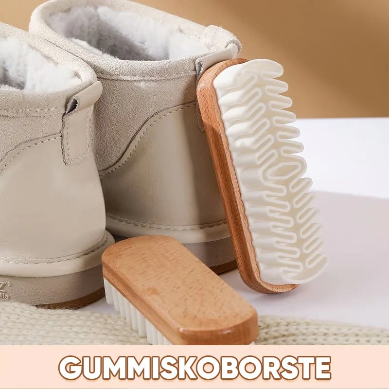 SuedeCare™ | Schuhbürste – Schonende Reinigung für Wildleder & Nubuk