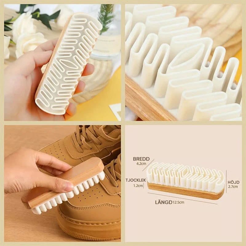 SuedeCare™ | Schuhbürste – Schonende Reinigung für Wildleder & Nubuk