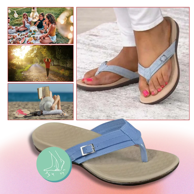 Skanto Orthopädische Sandalen mit verstellbaren Riemen
