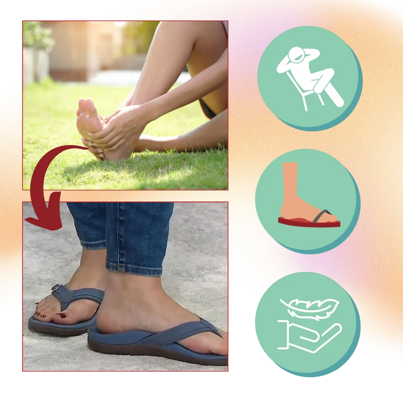 Skanto Orthopädische Sandalen mit verstellbaren Riemen