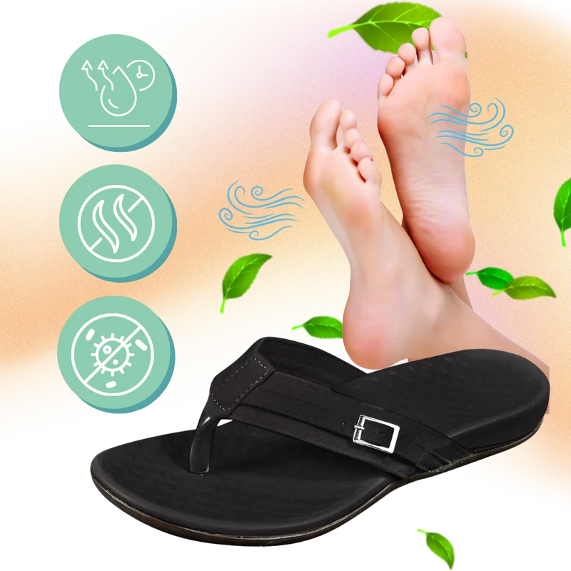 Skanto Orthopädische Sandalen mit verstellbaren Riemen