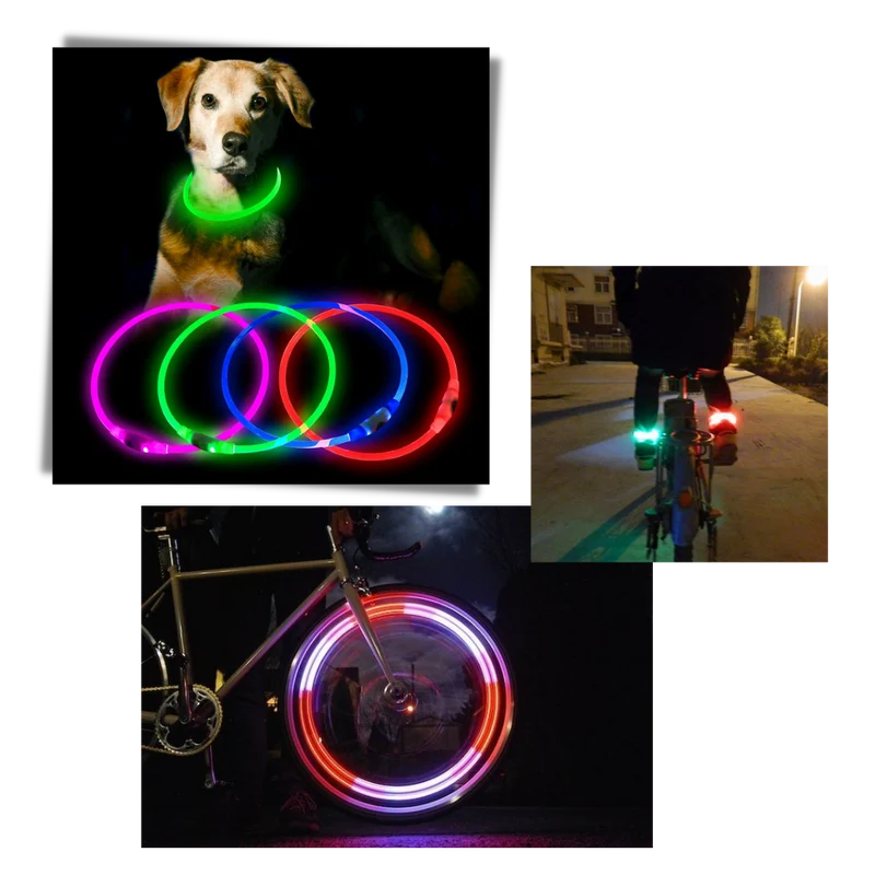 Bunte Neon-LED-Lichterkette