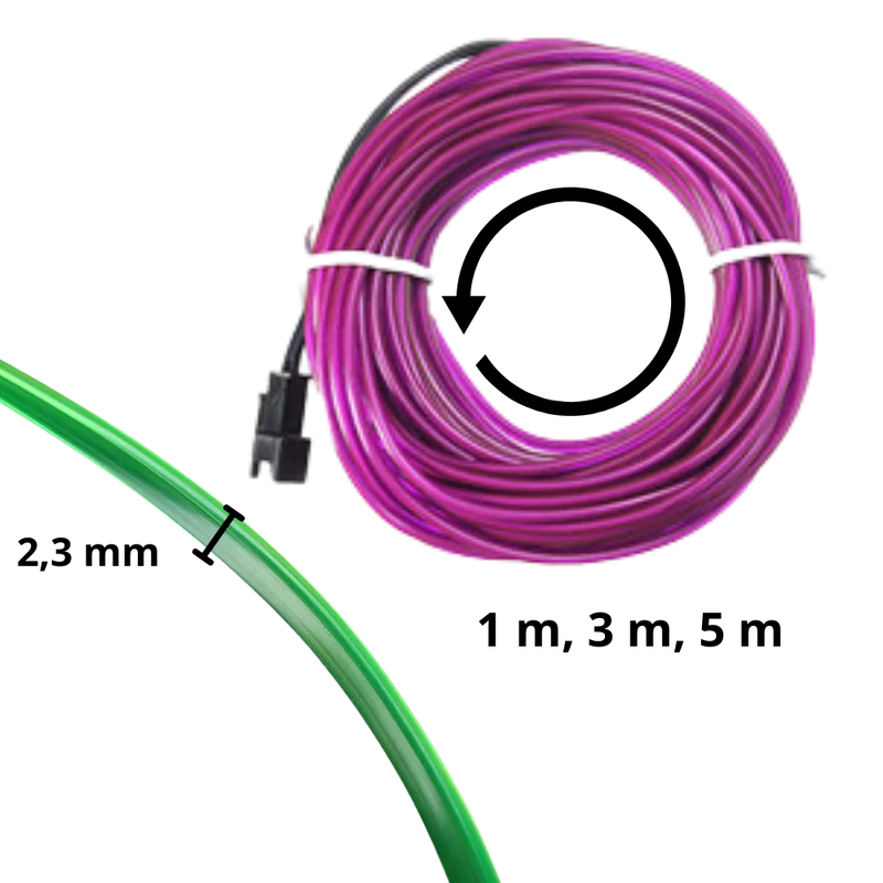 Bunte Neon-LED-Lichterkette