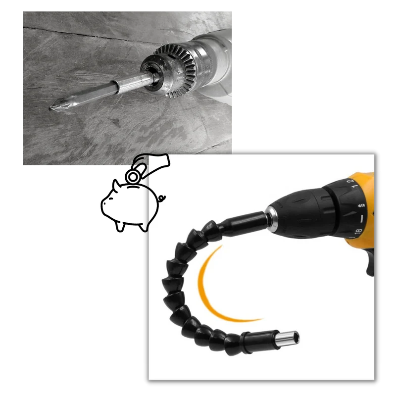 Flexibler Bohrmaschinenhalter