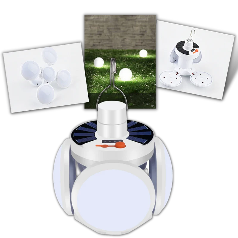 Wiederaufladbare Camping-LED-Lampe