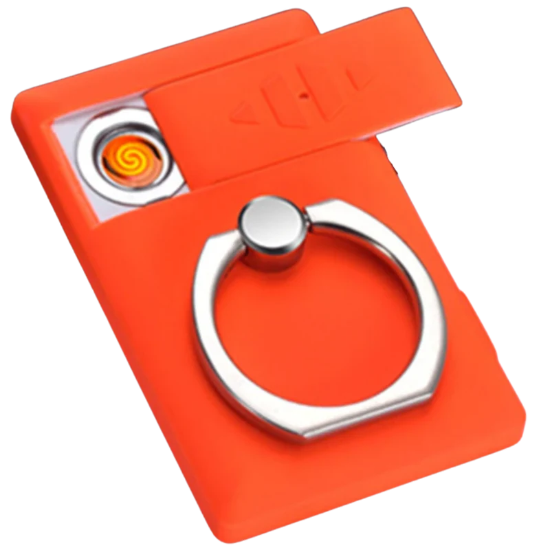 Handyring mit Feuerzeug