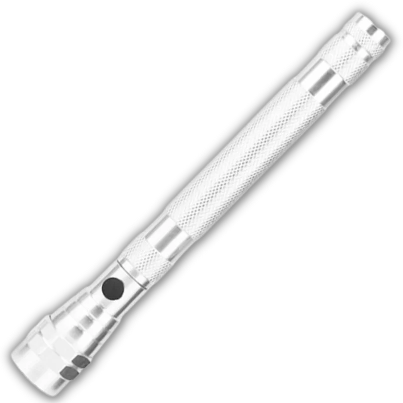 Teleskop-Magnet-LED-Taschenlampe