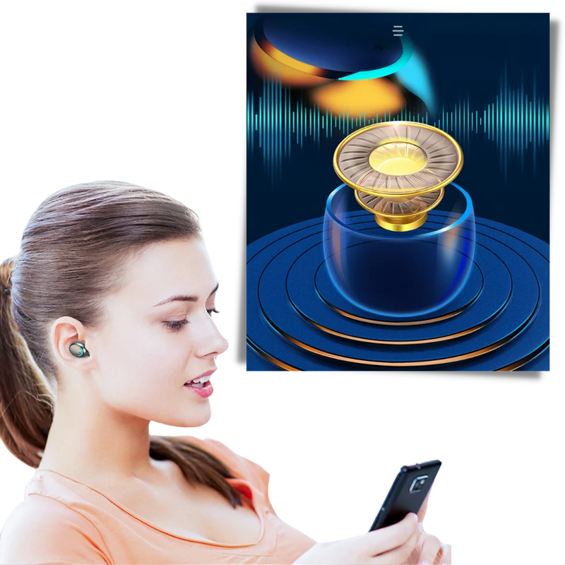 Bluetooth-Kopfhörer mit Ladecase