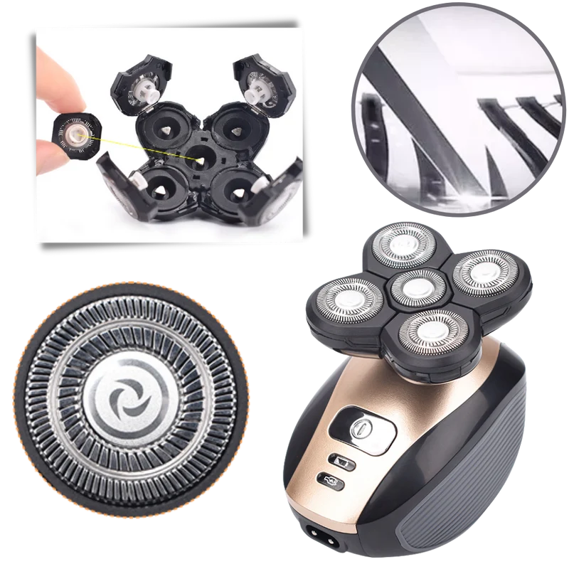 Tragbarer elektrischer Supershaver