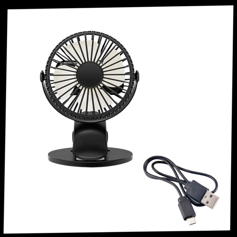 Tragbarer wiederaufladbarer USB-Ventilator
