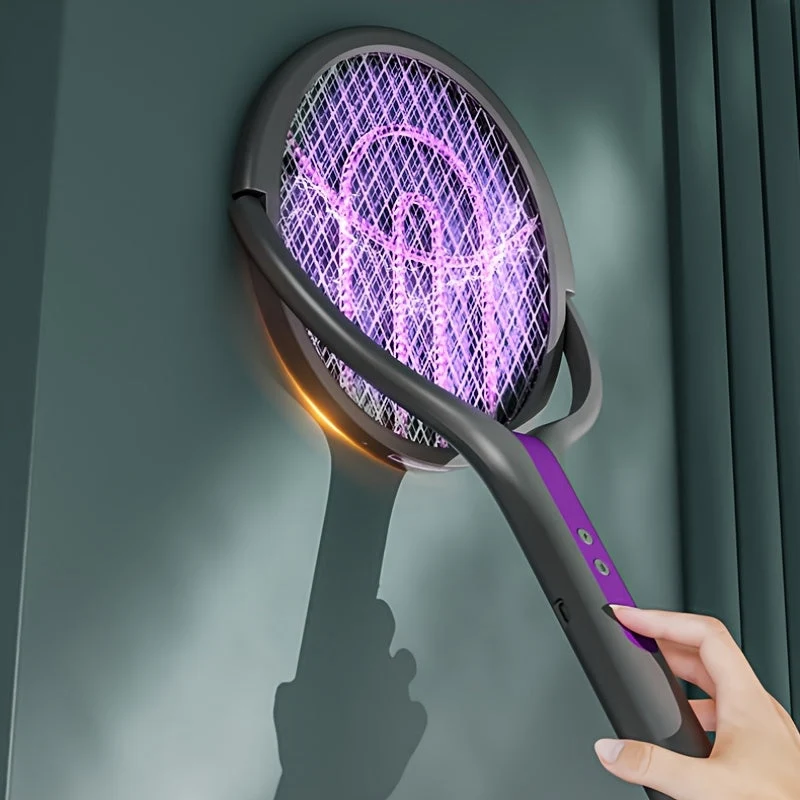 BuzzBuster™ | Elektrischer Moskitoschläger mit ausziehbarem Griff