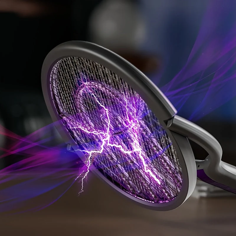 BuzzBuster™ | Elektrischer Moskitoschläger mit ausziehbarem Griff