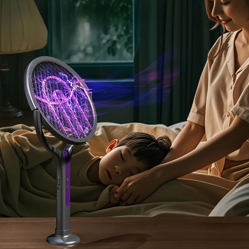 BuzzBuster™ | Elektrischer Moskitoschläger mit ausziehbarem Griff