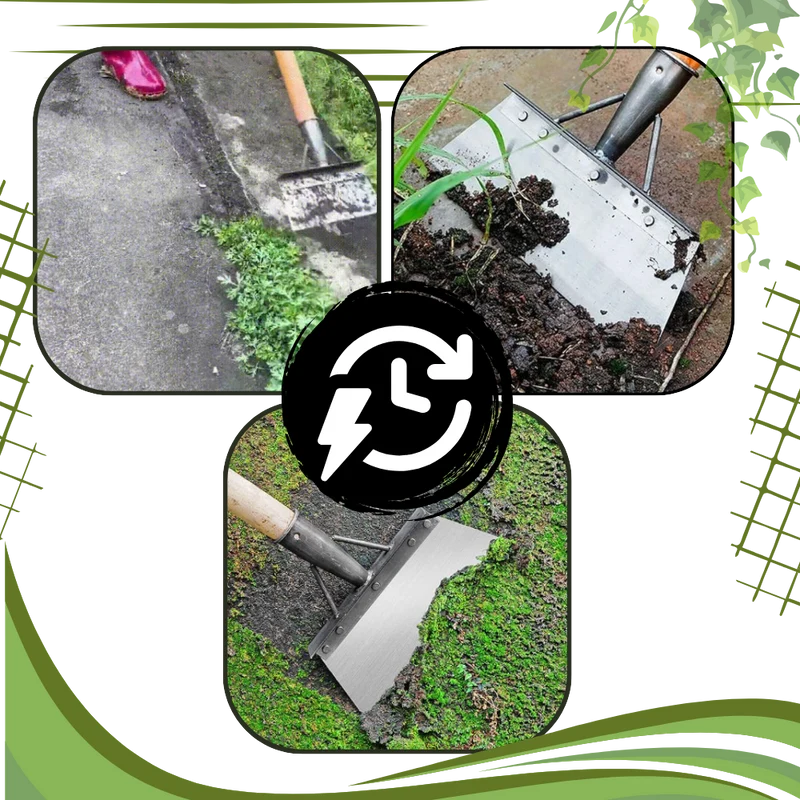 Effektiver Reinigungsspaten für den Garten