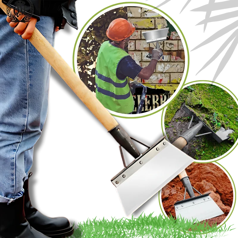 Effektiver Reinigungsspaten für den Garten