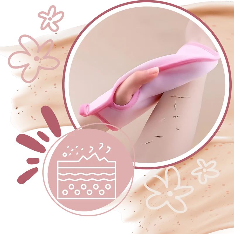 Sanfte Peeling-Handschuhe für den Körper