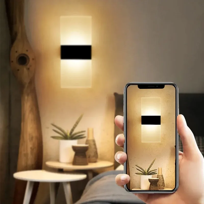 Skanto | Éclatante - Touchpanel-Wandlampe USB wiederaufladbar
