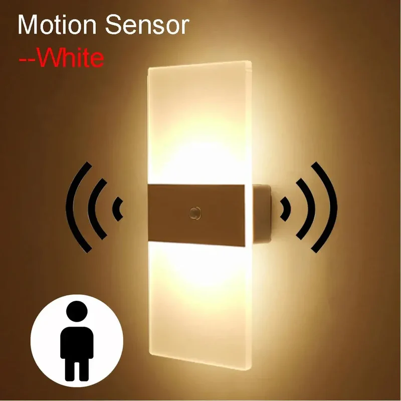 Skanto | Éclatante - Touchpanel-Wandlampe USB wiederaufladbar