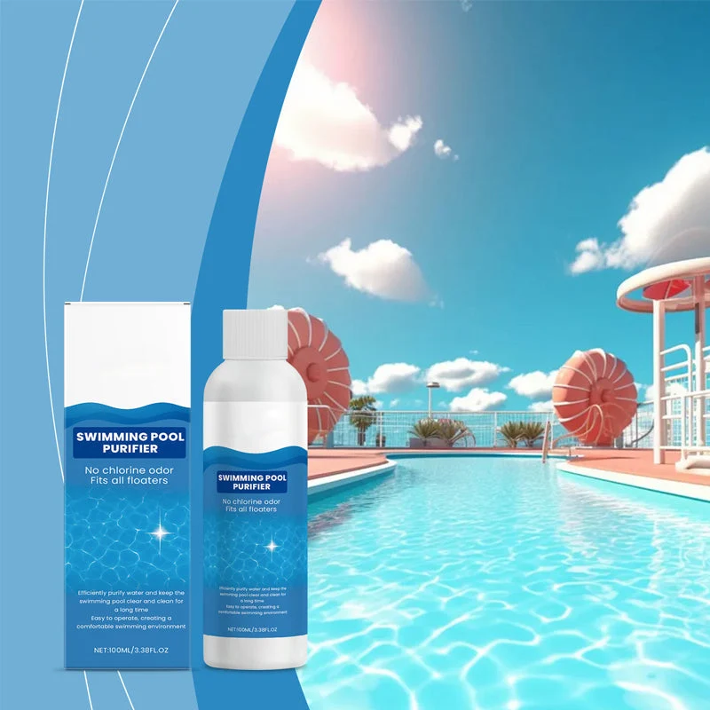 AquaPure™ | Poolreiniger – Schnelle Wasserklärung, Algen- & Bakterienentfernung