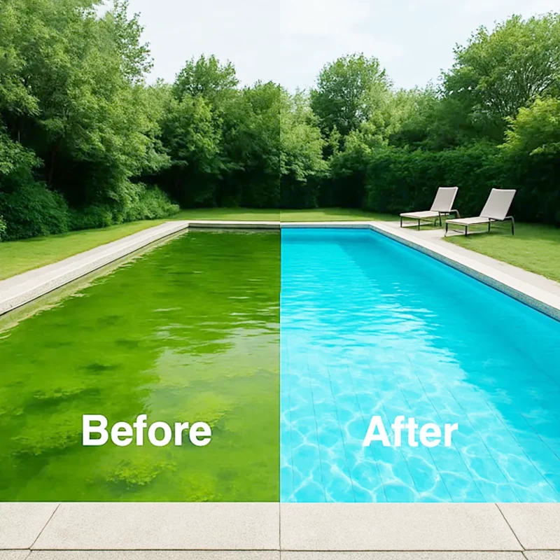 AquaPure™ | Poolreiniger – Schnelle Wasserklärung, Algen- & Bakterienentfernung