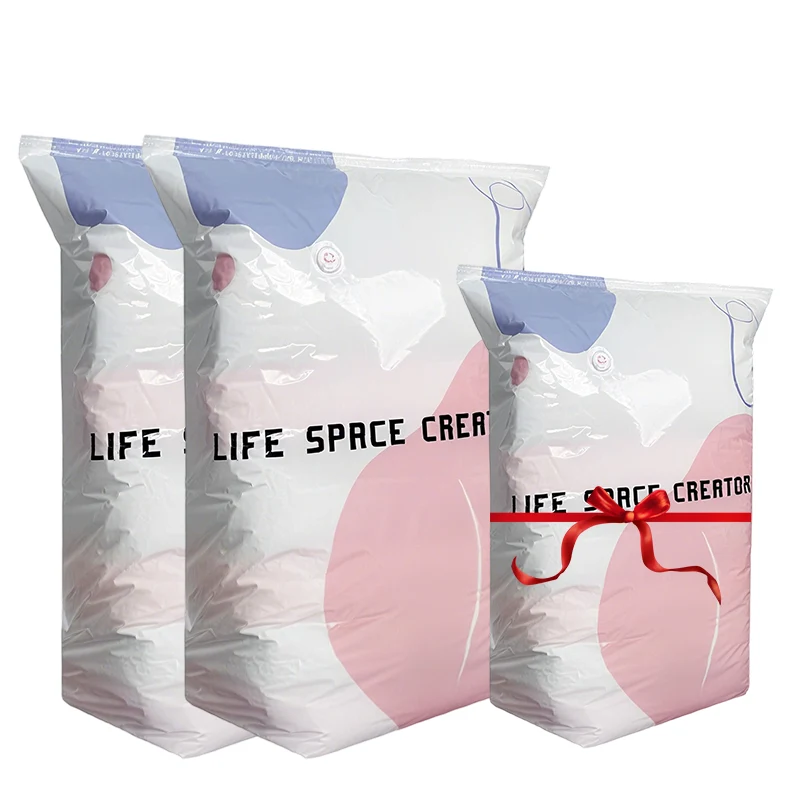 SpaceSculpt™ | Vakuumbeutel – Ohne Pumpe, extra groß & platzsparend