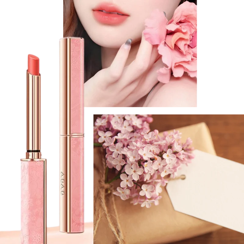 Feuchtigkeitsspendender Lippenstift mit Farbwechsel