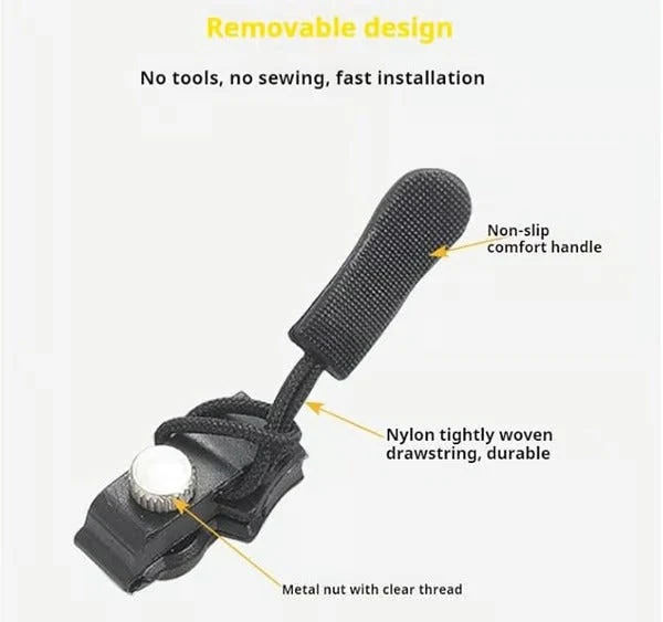 GripGear™ | Repariere Deinen Zipper im Handumdrehen und rette Deinen Look jedes Mal!