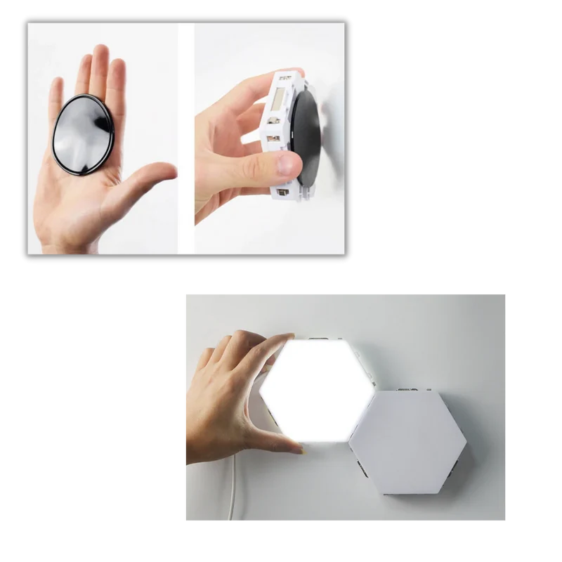 Packung mit 3 modularen Touch-Leuchten
