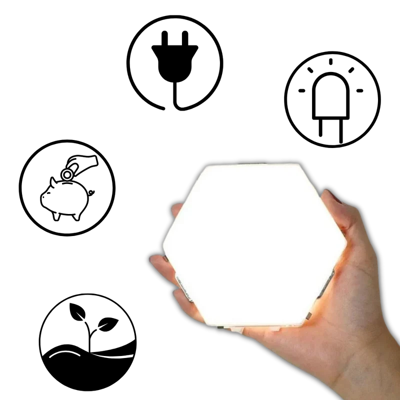 Packung mit 3 modularen Touch-Leuchten