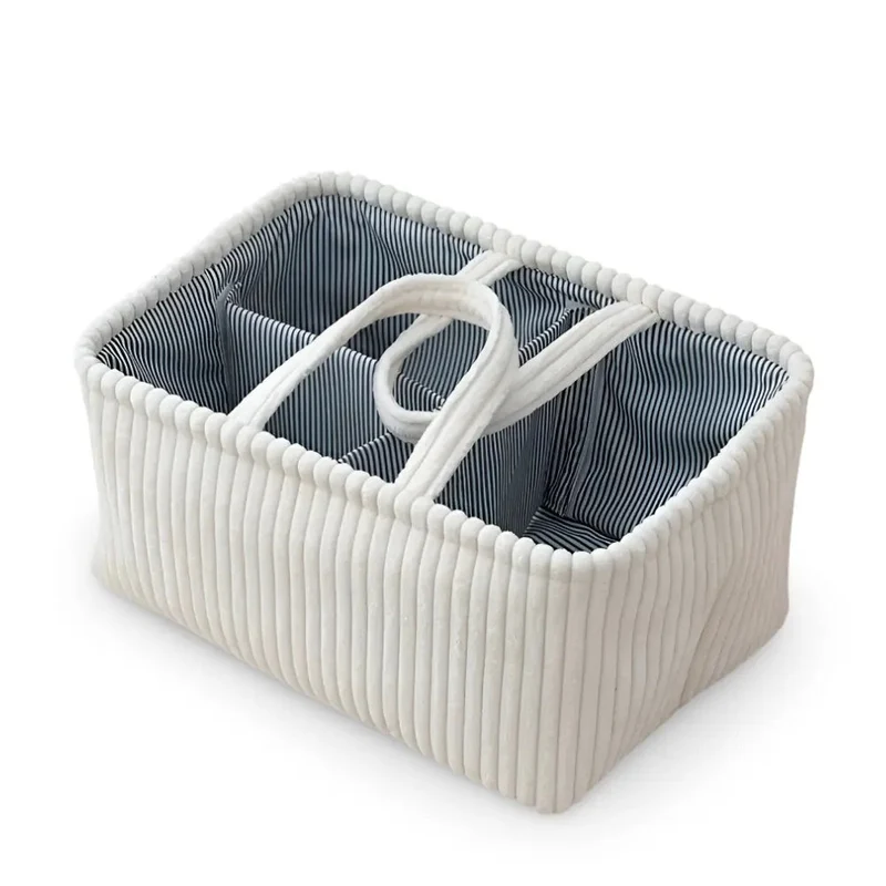 OrderEase MultiBox™ | Aufbewahrungskorb aus Polyester mit Fächern