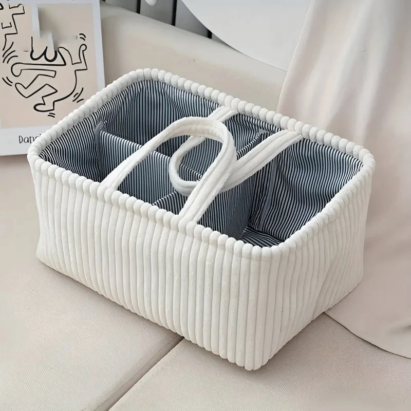OrderEase MultiBox™ | Aufbewahrungskorb aus Polyester mit Fächern