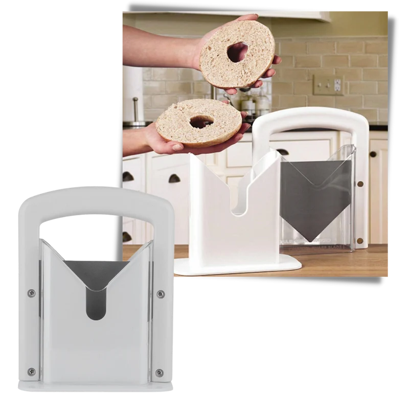 Tragbarer Bagelschneider