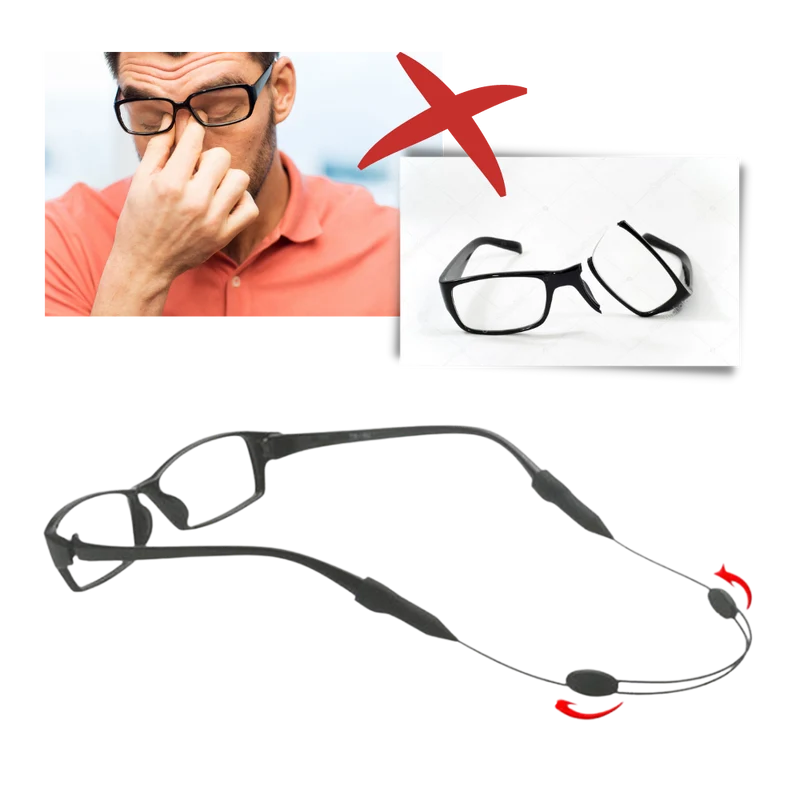 Verstellbares Brillenband