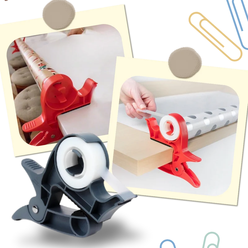 Multifunktionaler Geschenkpapierhalter