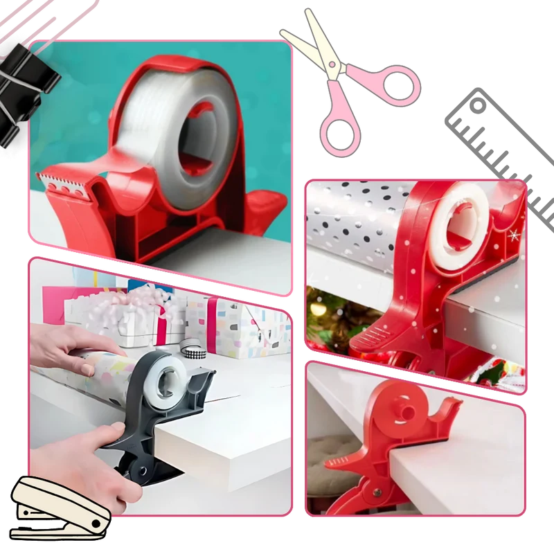 Multifunktionaler Geschenkpapierhalter