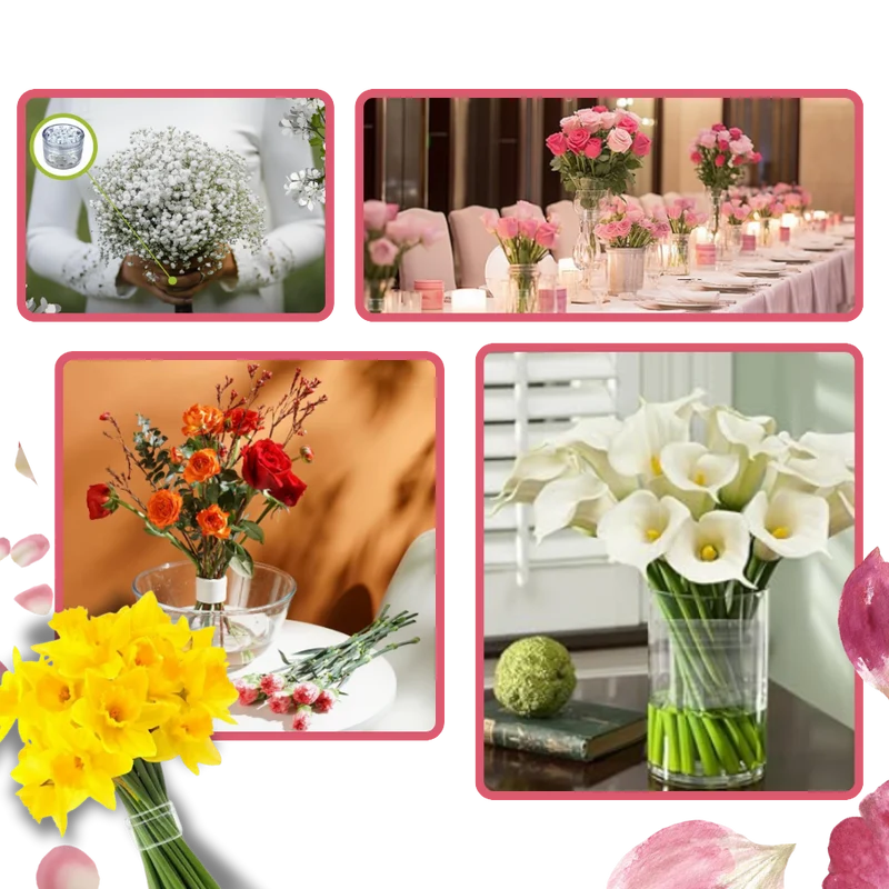 Kreativer Blumenarrangement-Halter