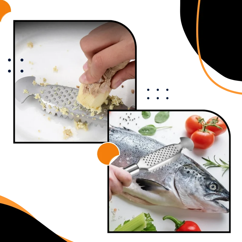 Multifunktionaler Fischschuppenentferner