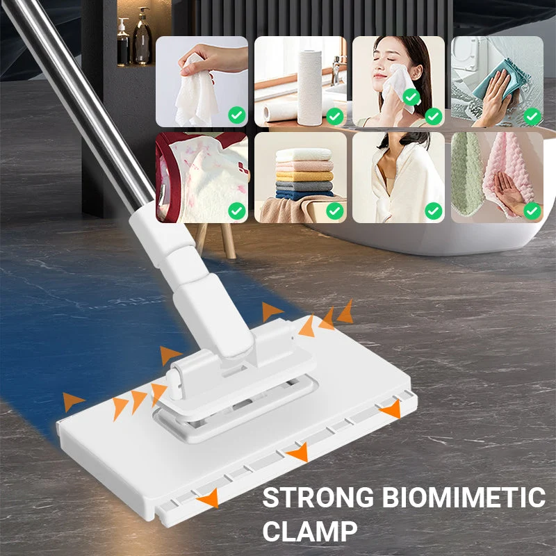 ReachClean™ | Tuchhalter-Mopp – Ausziehbar, hygienisch & vielseitig