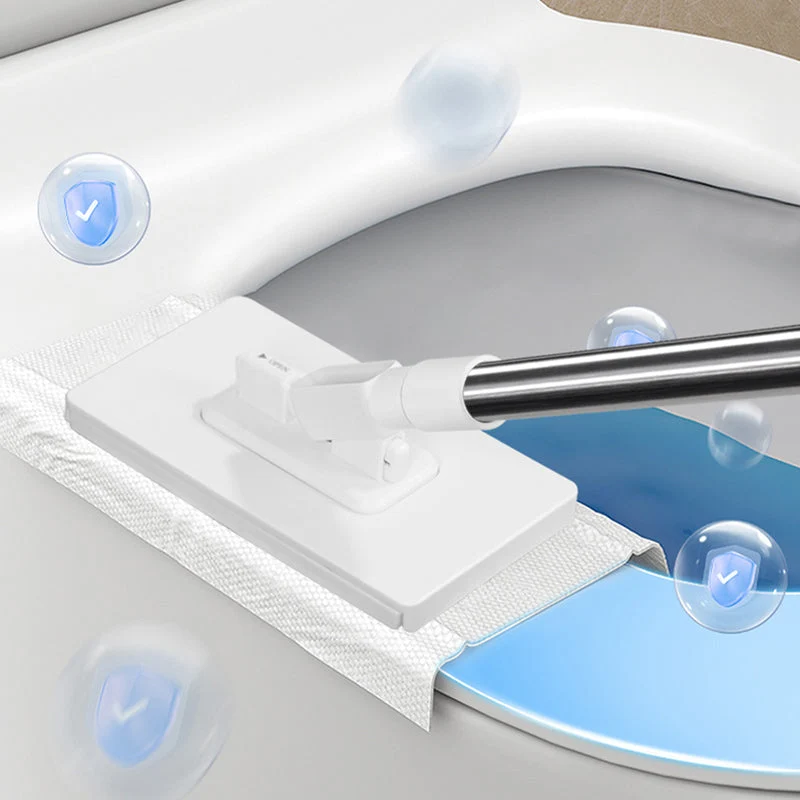 ReachClean™ | Tuchhalter-Mopp – Ausziehbar, hygienisch & vielseitig