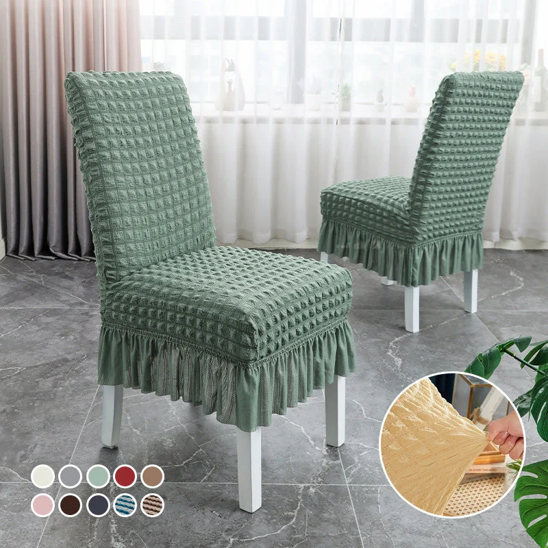 1+1 GRATIS | Velvique™ | Stuhlbezüge – 2er Set, elastisch & aus Jacquard-Samt
