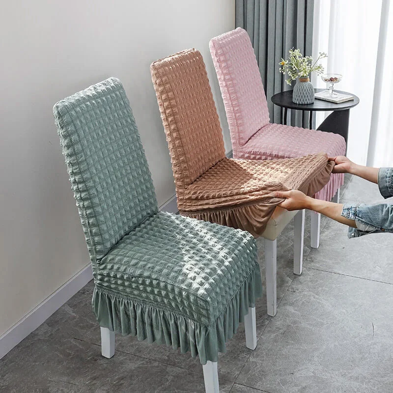 1+1 GRATIS | Velvique™ | Stuhlbezüge – 2er Set, elastisch & aus Jacquard-Samt
