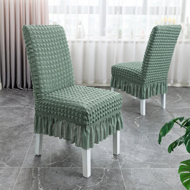 1+1 GRATIS | Velvique™ | Stuhlbezüge – 2er Set, elastisch & aus Jacquard-Samt