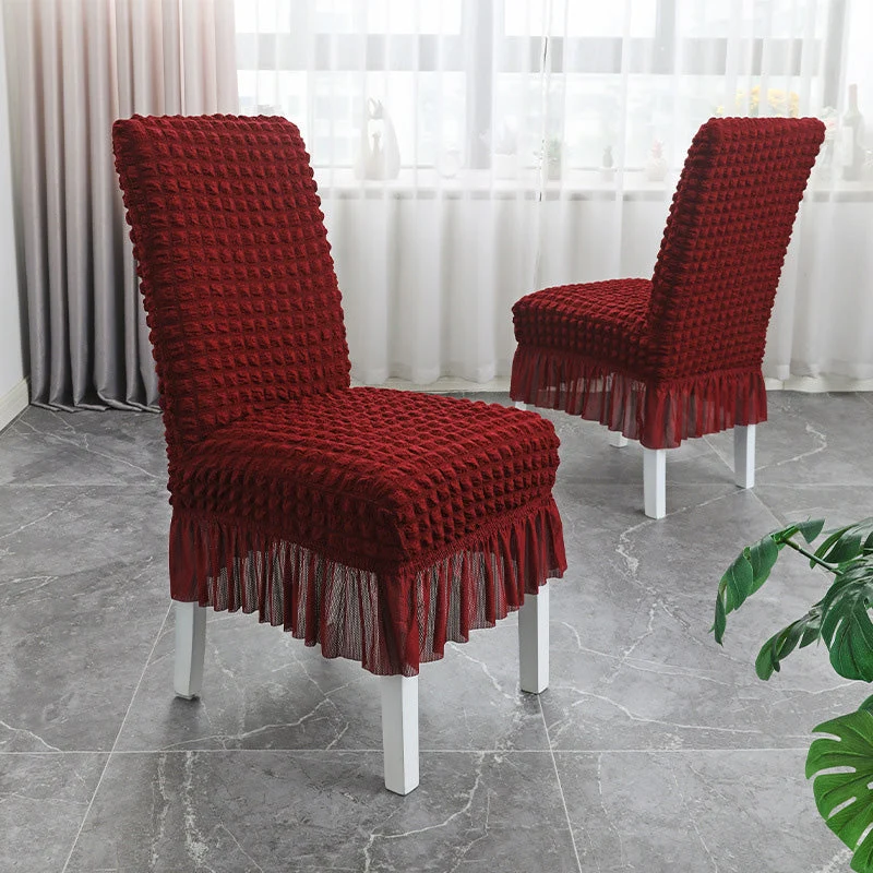 1+1 GRATIS | Velvique™ | Stuhlbezüge – 2er Set, elastisch & aus Jacquard-Samt