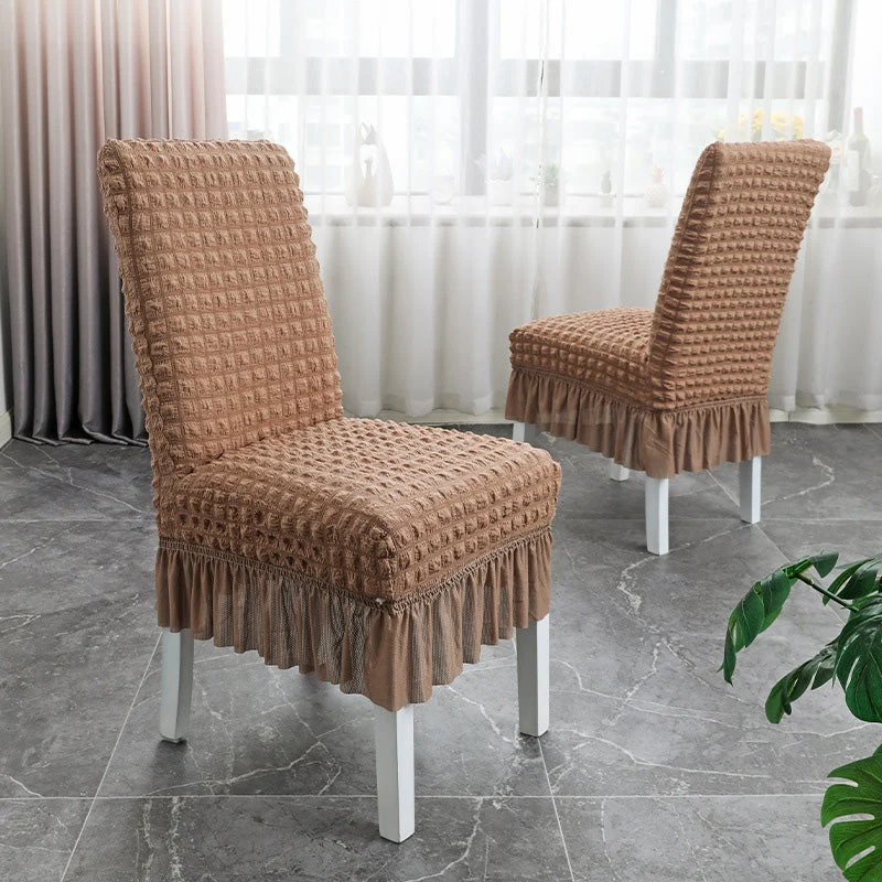 1+1 GRATIS | Velvique™ | Stuhlbezüge – 2er Set, elastisch & aus Jacquard-Samt