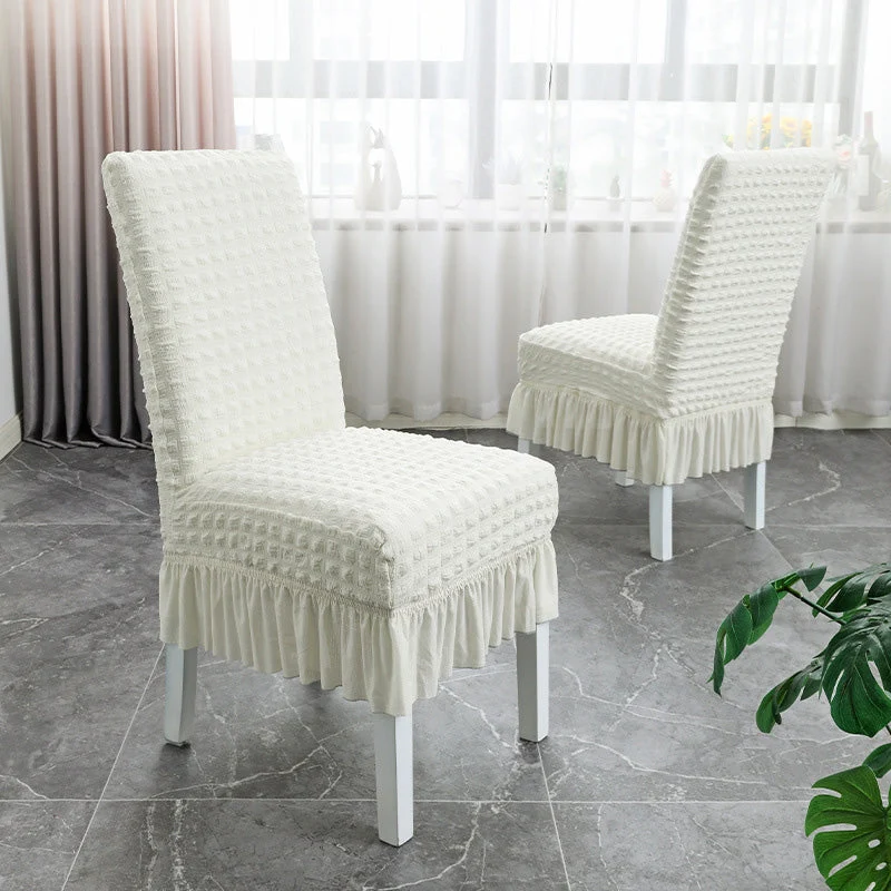 1+1 GRATIS | Velvique™ | Stuhlbezüge – 2er Set, elastisch & aus Jacquard-Samt