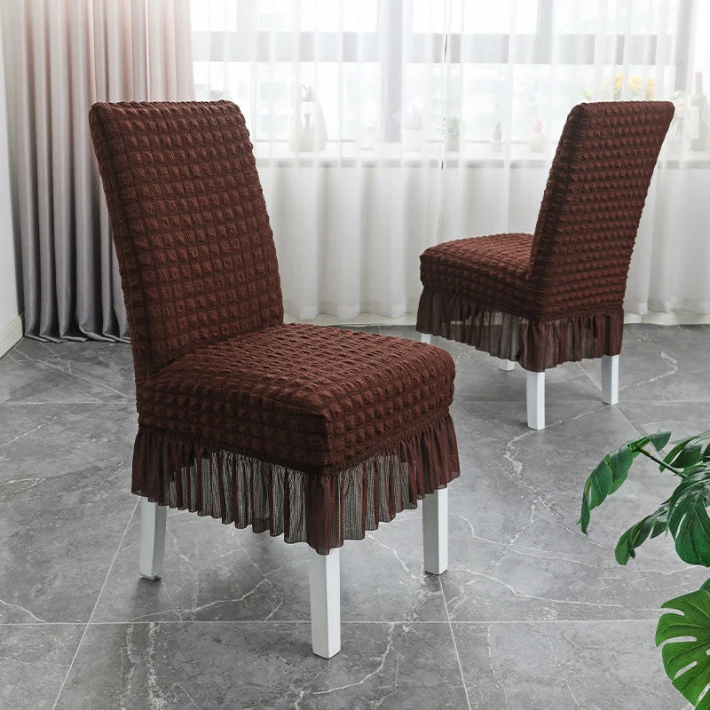 1+1 GRATIS | Velvique™ | Stuhlbezüge – 2er Set, elastisch & aus Jacquard-Samt