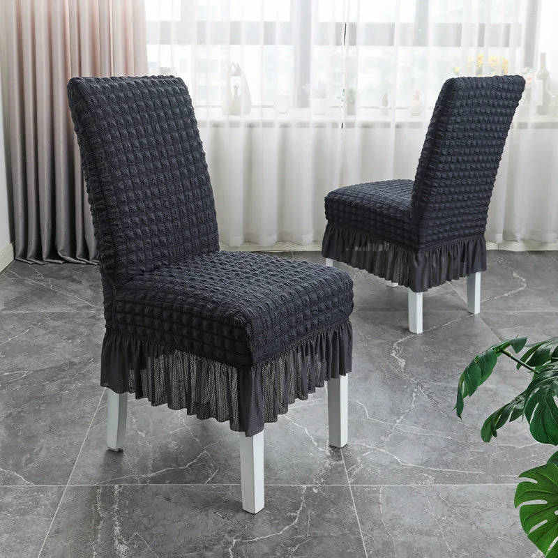 1+1 GRATIS | Velvique™ | Stuhlbezüge – 2er Set, elastisch & aus Jacquard-Samt