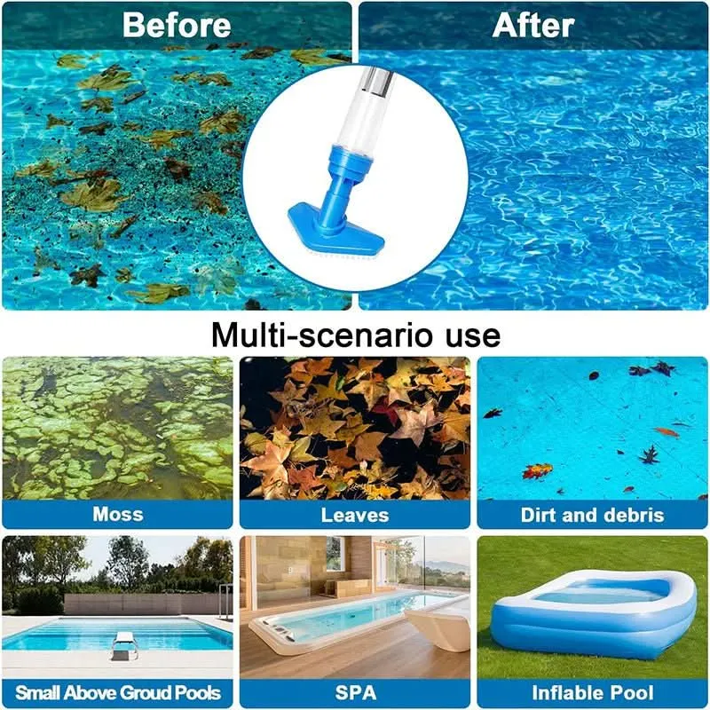 PoolMate™ | Akku Poolreiniger – kabellos, teleskopisch & leistungsstark