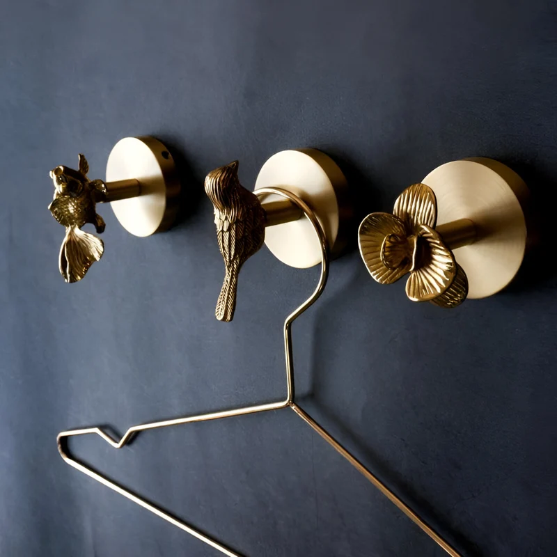 GoldenTrophy™ | Tier-Wandhaken mit Goldfinish