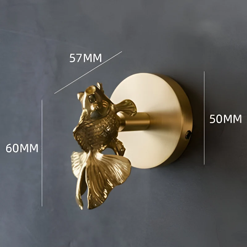 GoldenTrophy™ | Tier-Wandhaken mit Goldfinish